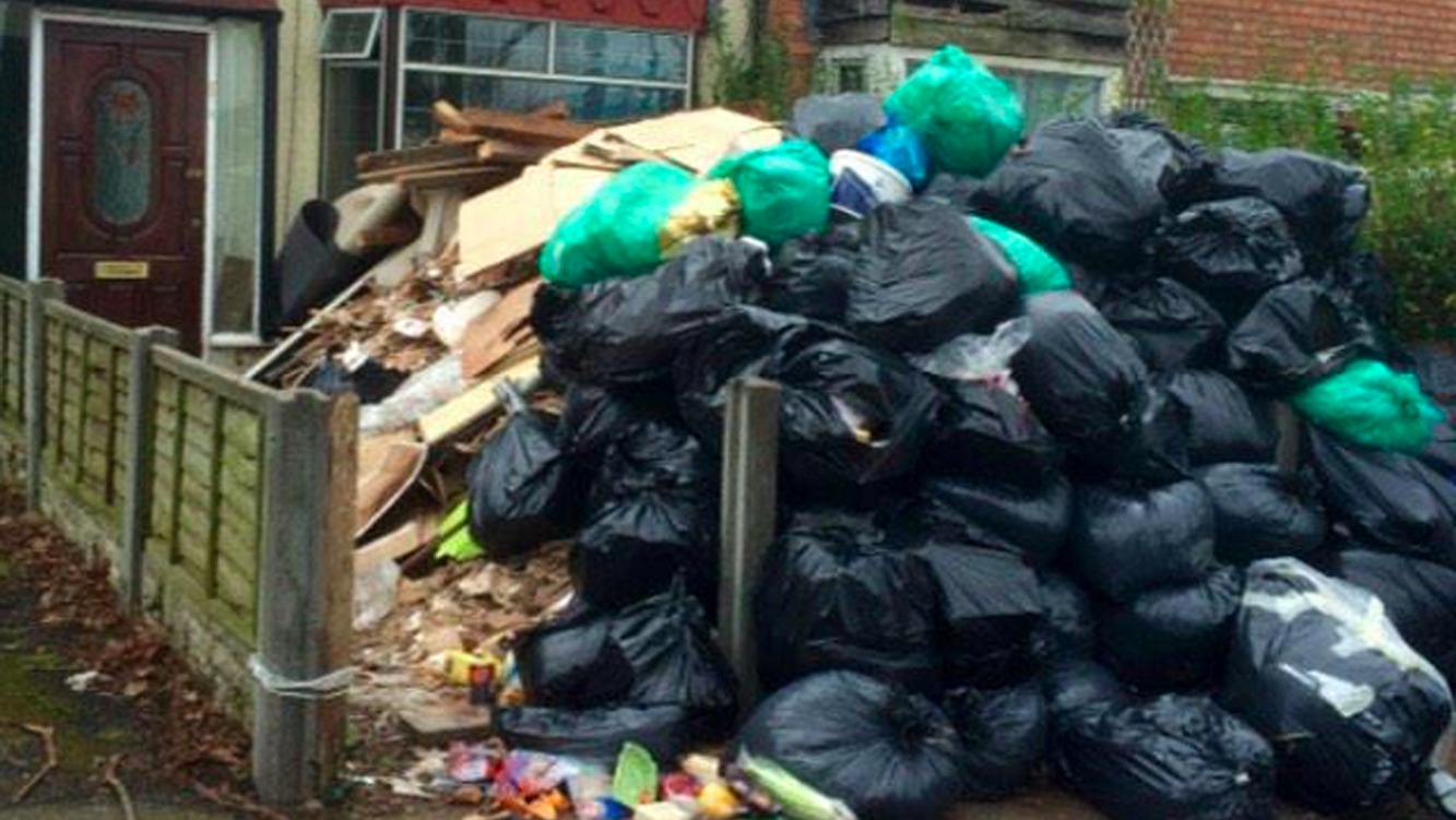 Birmingham City Council searching for people who turned house into