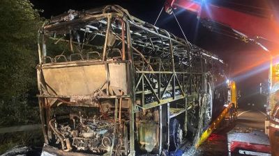 Barnsley bus fire