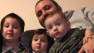 Essex blogger Simon Harris, of Men Behaving Dadly, with his kids
Credit: Men Behaving Dadly
Permission sought and given to ITV Anglia