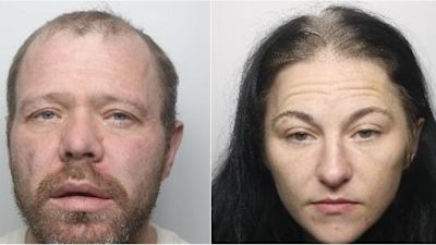 Doncaster robbers Kimberley Sheerin and Jonathan Burns
