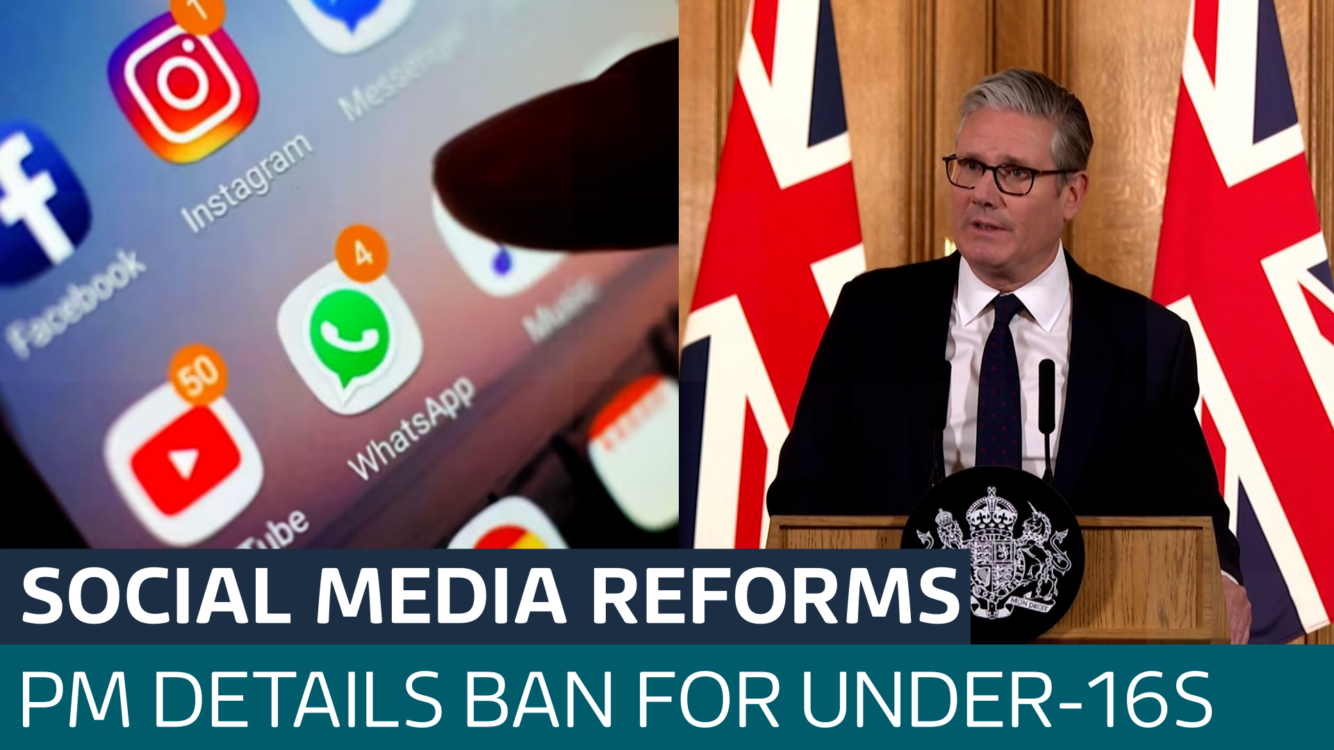 How will the social media ban for under-16s work and which apps will be restricted?