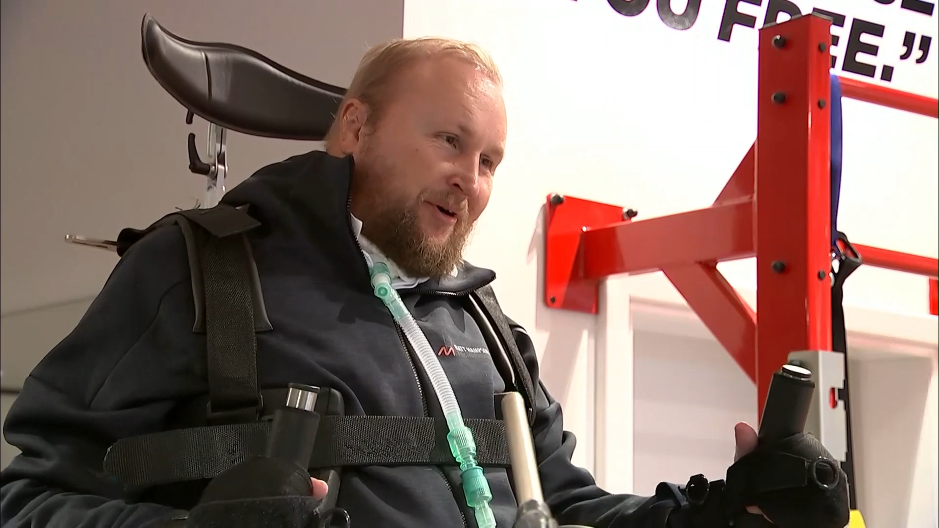 Paralysed former rugby player's charity challenge for injured athletes