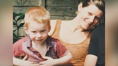 Two men have gone on trial accused of the murder of a mother and son in a fire at their home in Sussex. They deny the charges.