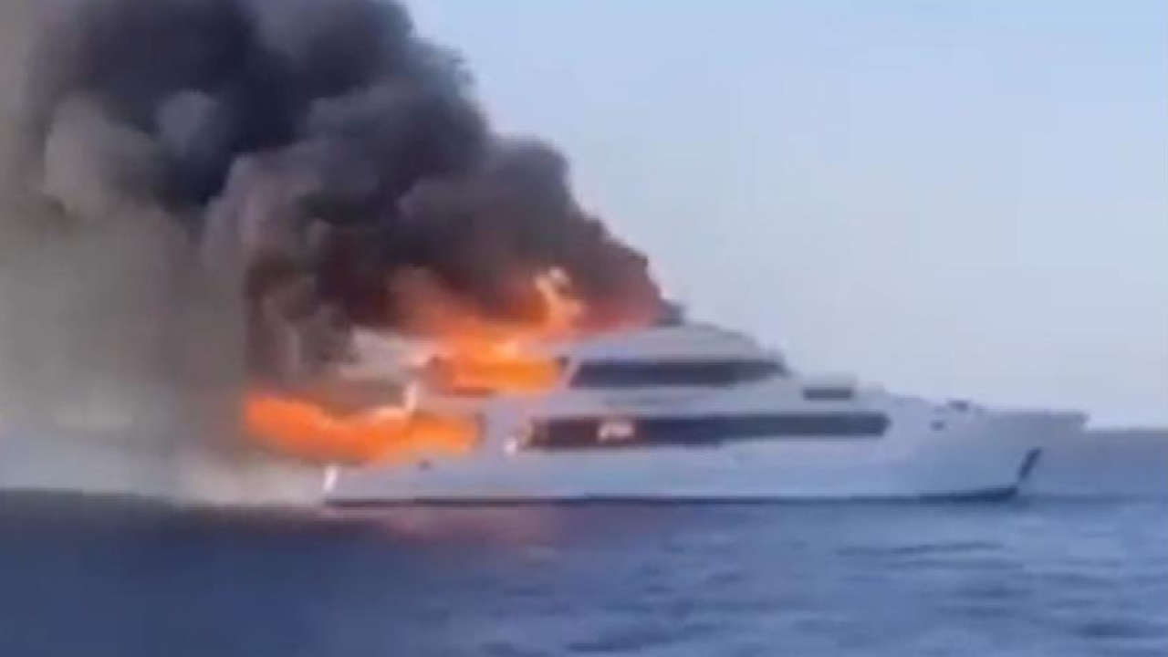 Three Britons missing in Egypt after Red Sea tourist boat fire