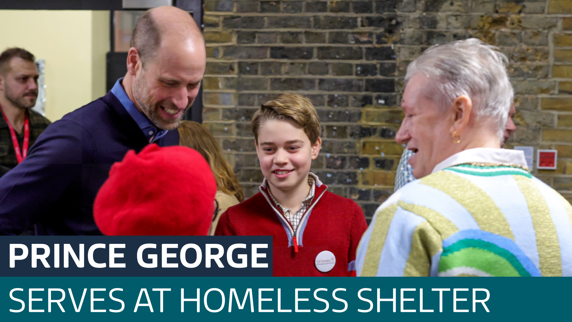 Prince George follows in Princess Diana's footsteps at homeless shelter ...