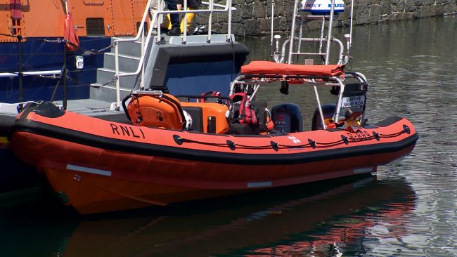 Guernsey's inshore lifeboat, the “Elizabeth & Margaret Milligan”.