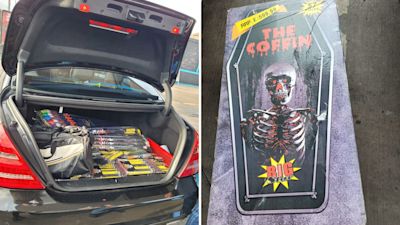 Fireworks seized by Newcastle trading standards