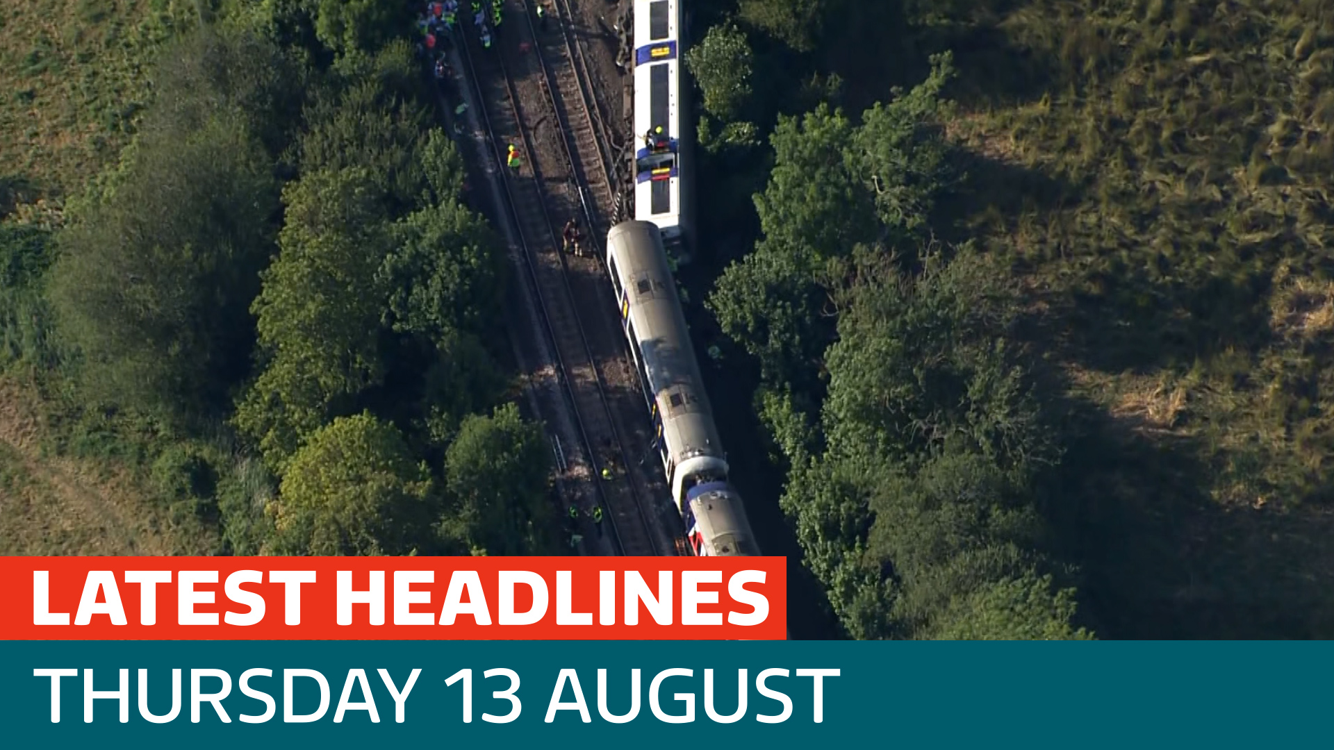 The latest headlines - as two 'seriously injured' in train derailment near Lewes