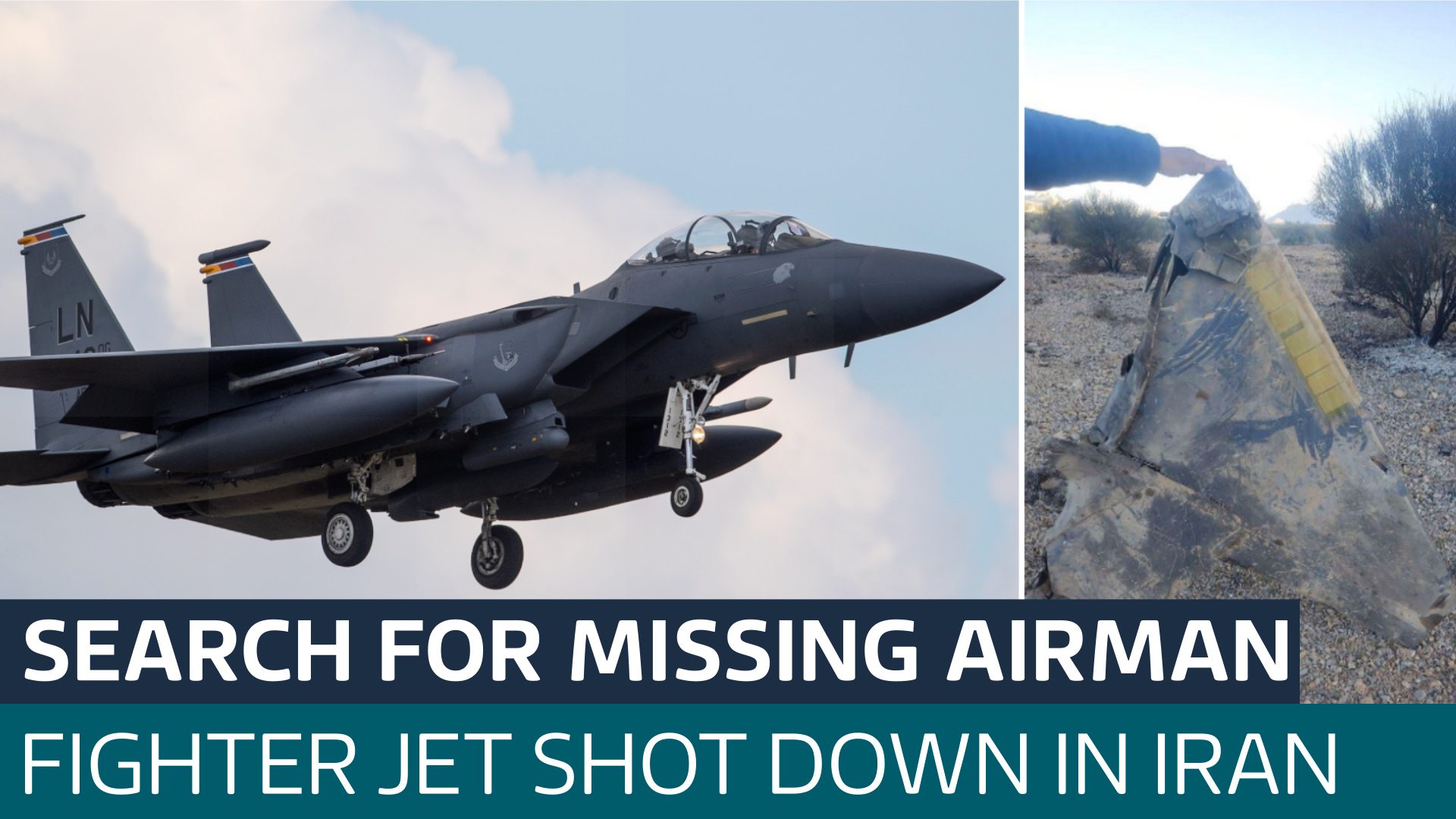 Search for missing US airman from downed jet continues as Iran offers ...