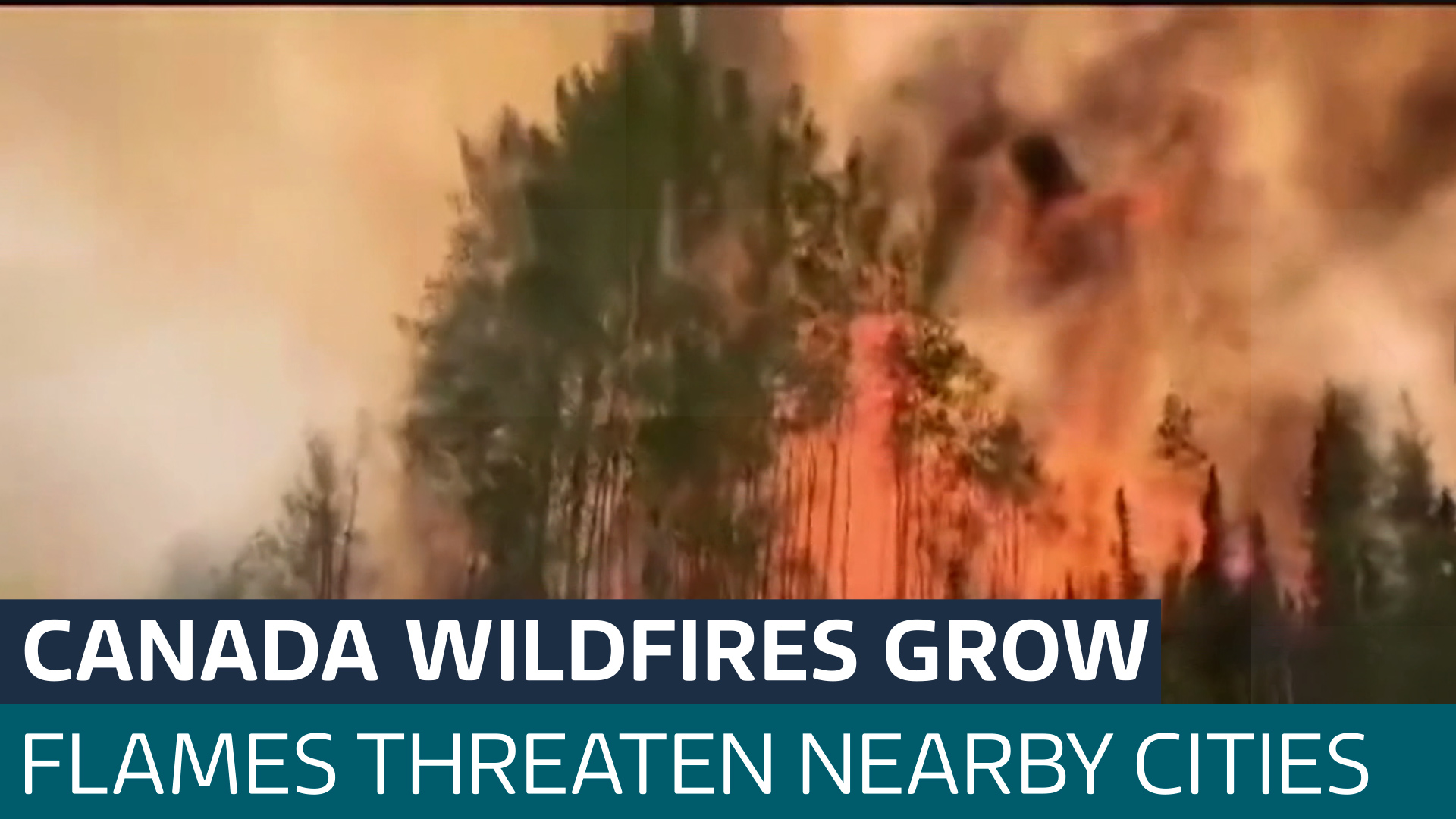 Thousands evacuated in Canada as wildfires continue to rage - Latest ...