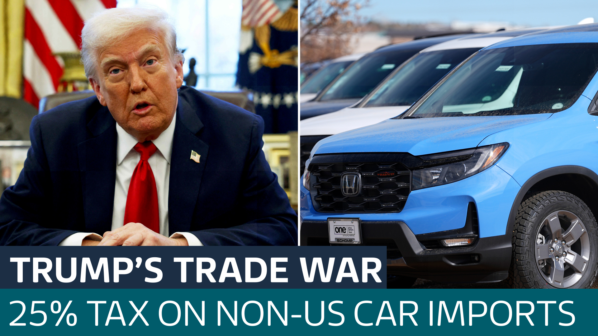 Donald Trump: All cars built outside of US will face 25% tariffs ...