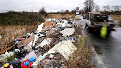 Councils pay over £13 million to clear up lorry-sized loads of fly-tipped rubbish