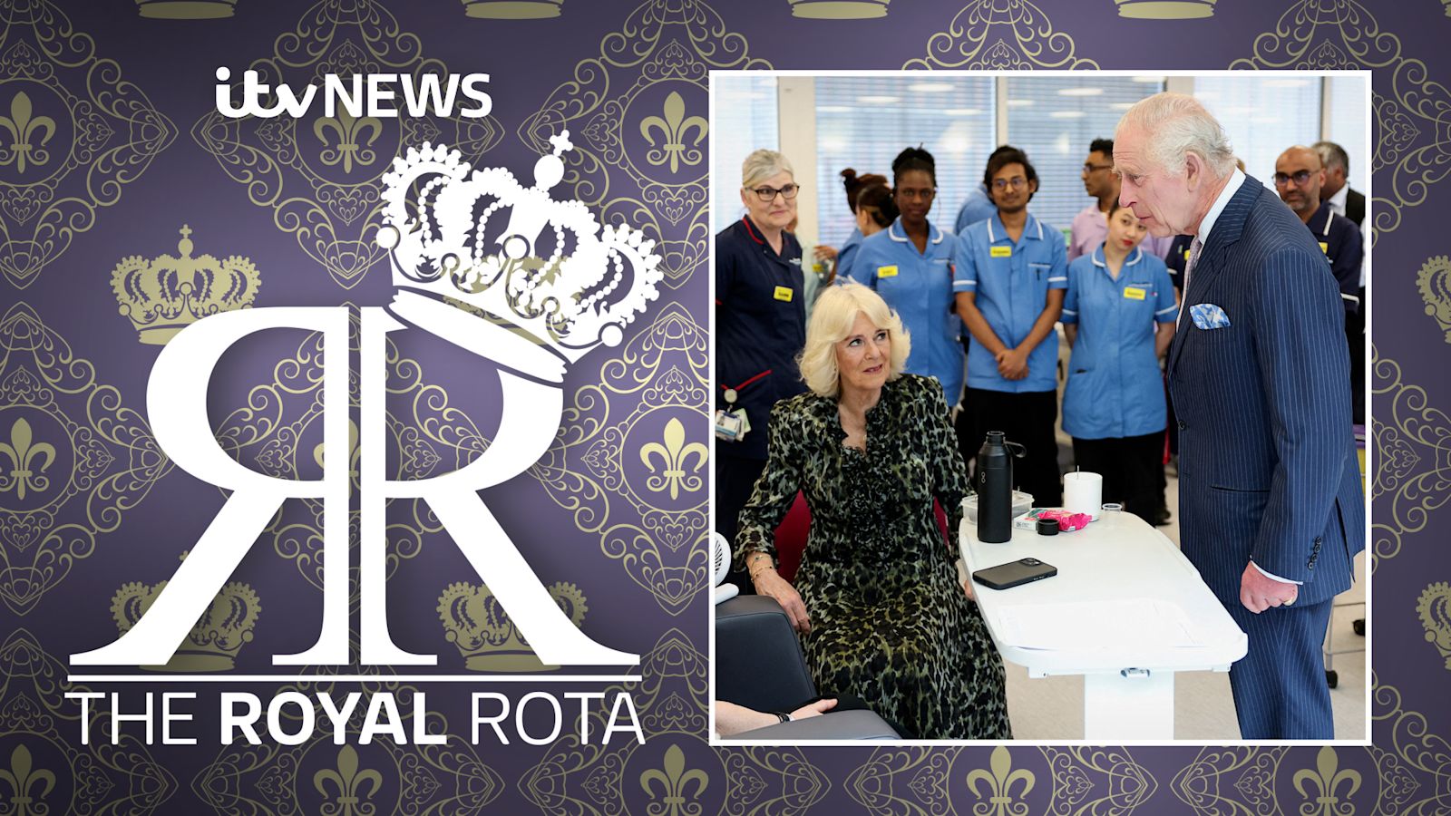 The Royal Rota: King Charles visits fellow cancer patients after ...