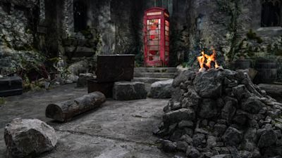 151120 I'm A Celeb camp