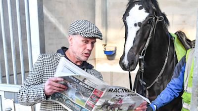 Bez Happy Mondays and race horse 290321 JULES ANNAN
