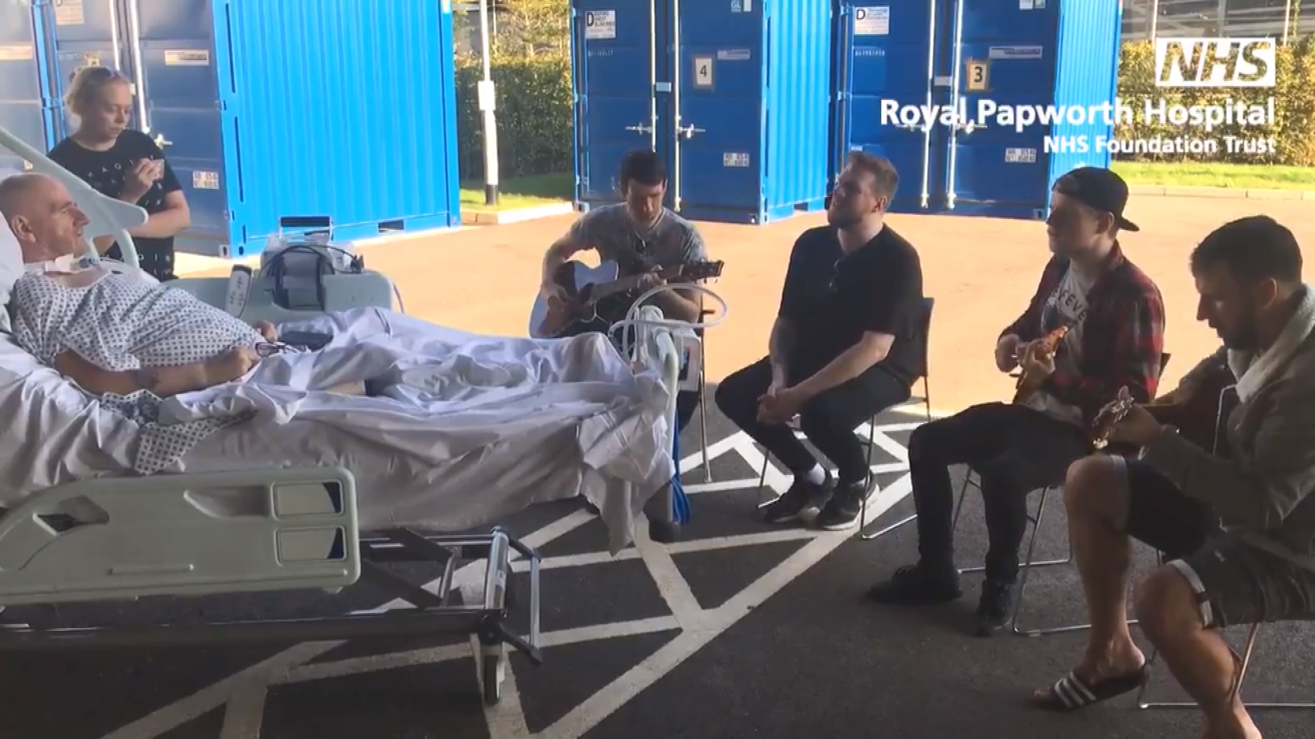 'Seeing my boys has given me a massive boost': Band of brothers play