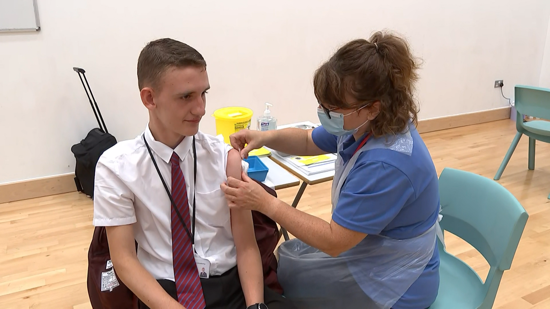 The first Essex 14 years under the age of 16 in a vaccinated country