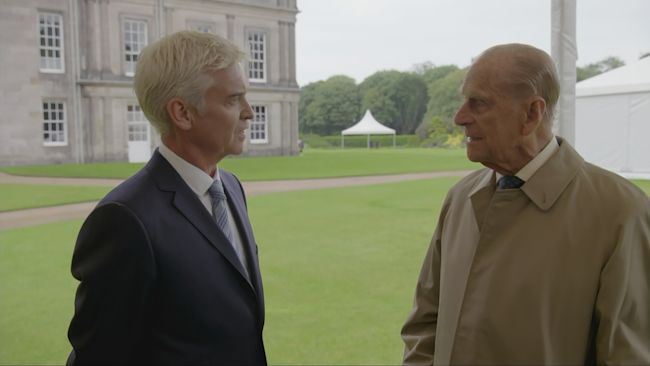 Phillip Schofield got the chance to spend time with a then 95 year-old Prince Philip for a documentary to celebrate the 60th anniversary of the DofE Award.