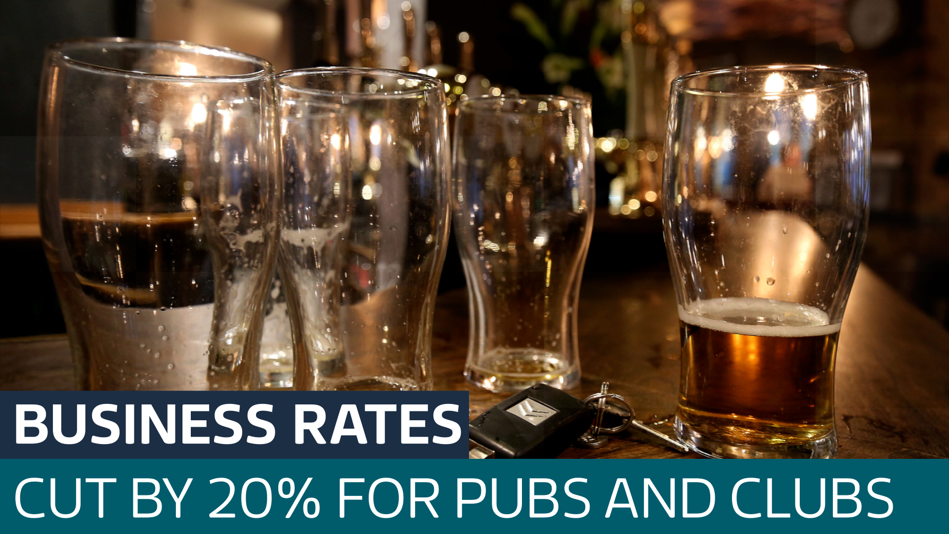 Business rates set to be cut by 20% for pubs, clubs and music venues across England