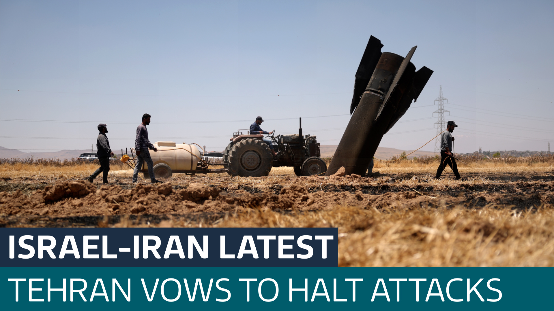 Iran and Israel say they will halt attacks as ceasefire hangs by a thread