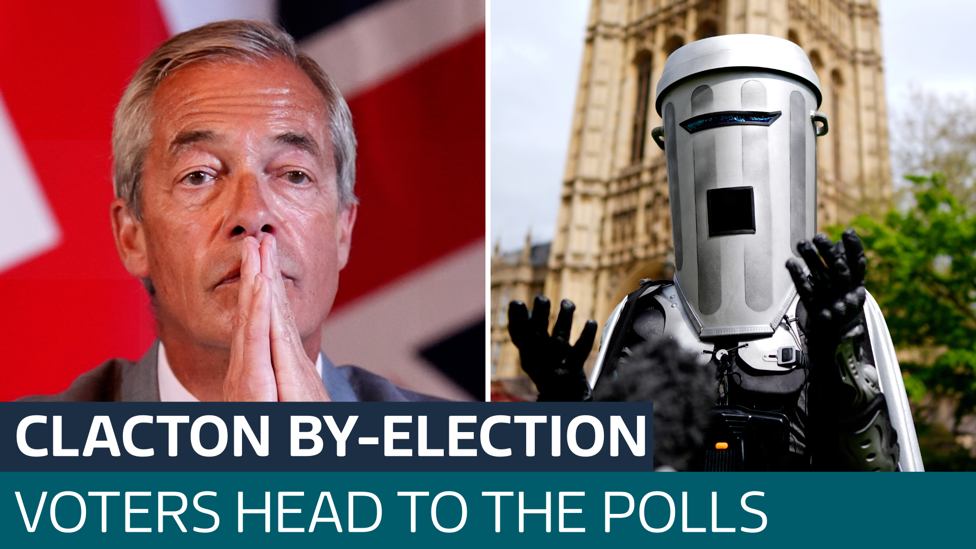 Farage v Count Binface: Voters head to polls for Clacton by-election