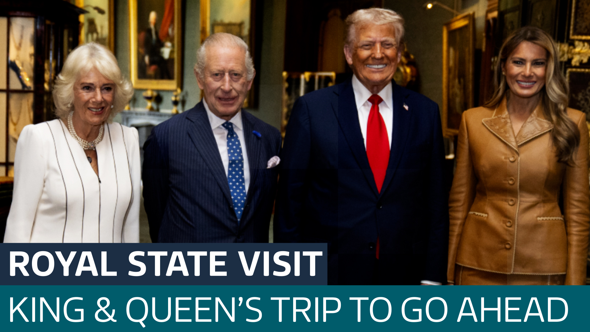 Royal U.S. State Visit will go ahead with 'minor operational amendments' - Latest From ITV News