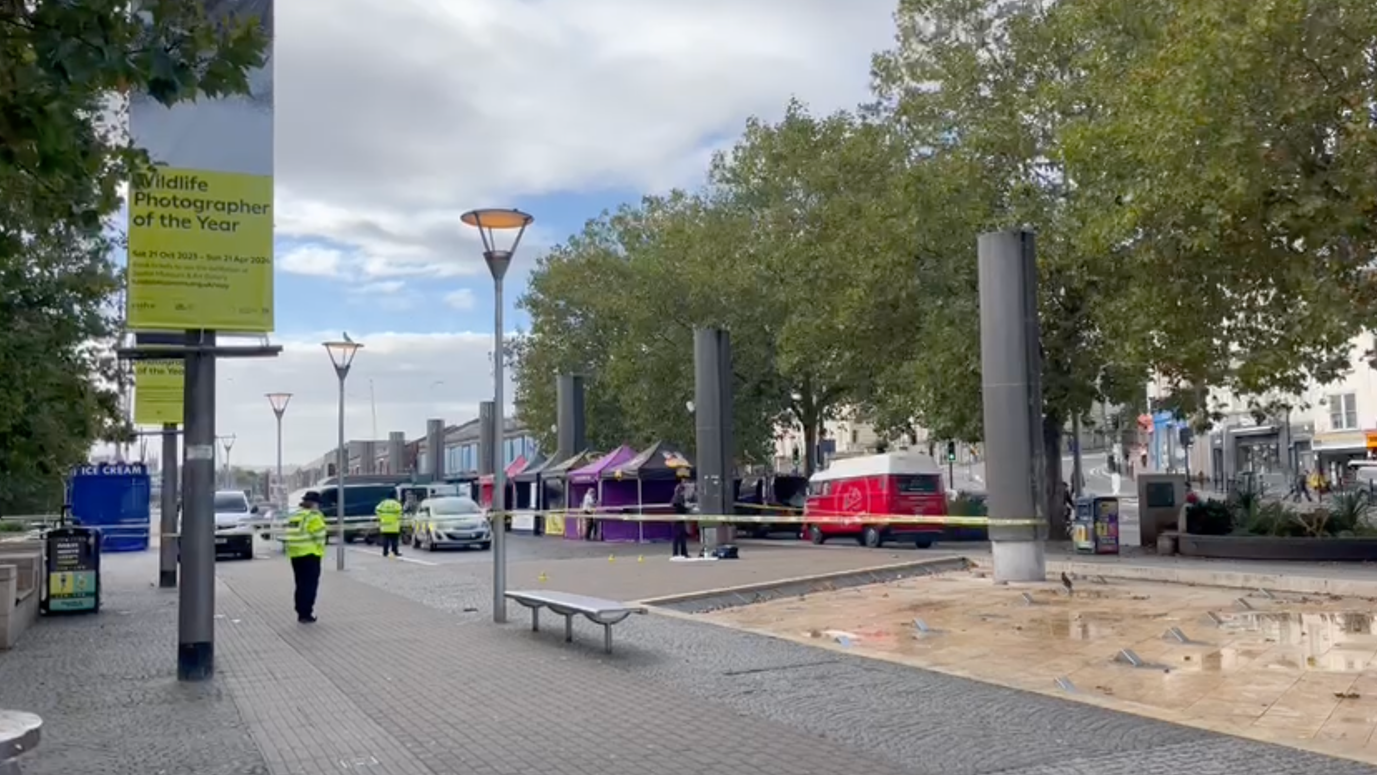 Man hospitalised with head injuries after Bristol city centre assault ...
