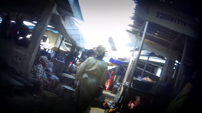 Inside the market, ITV News