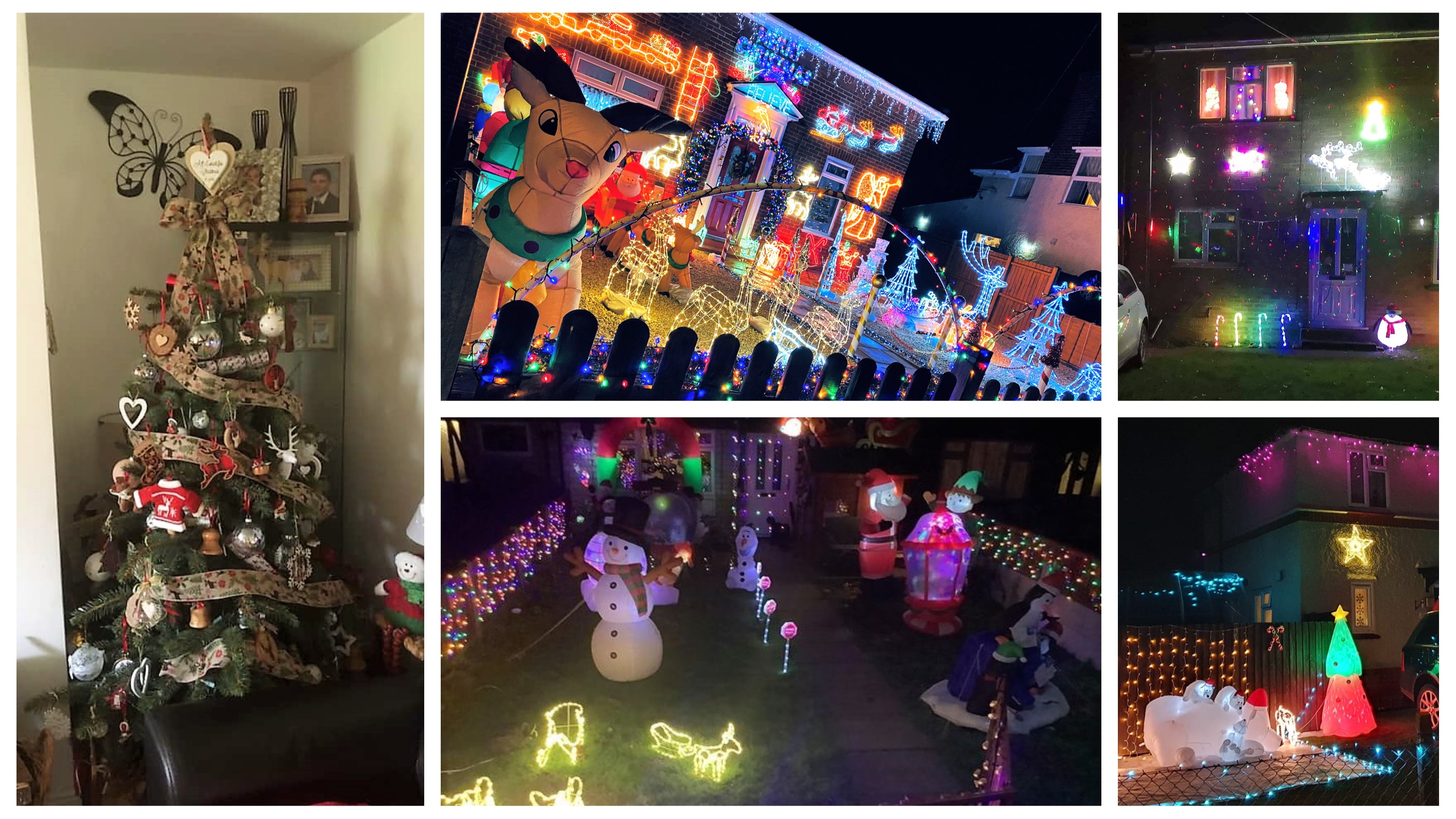 Going Up Early Your Pictures Of This Year S Christmas Decorations Anglia Itv News