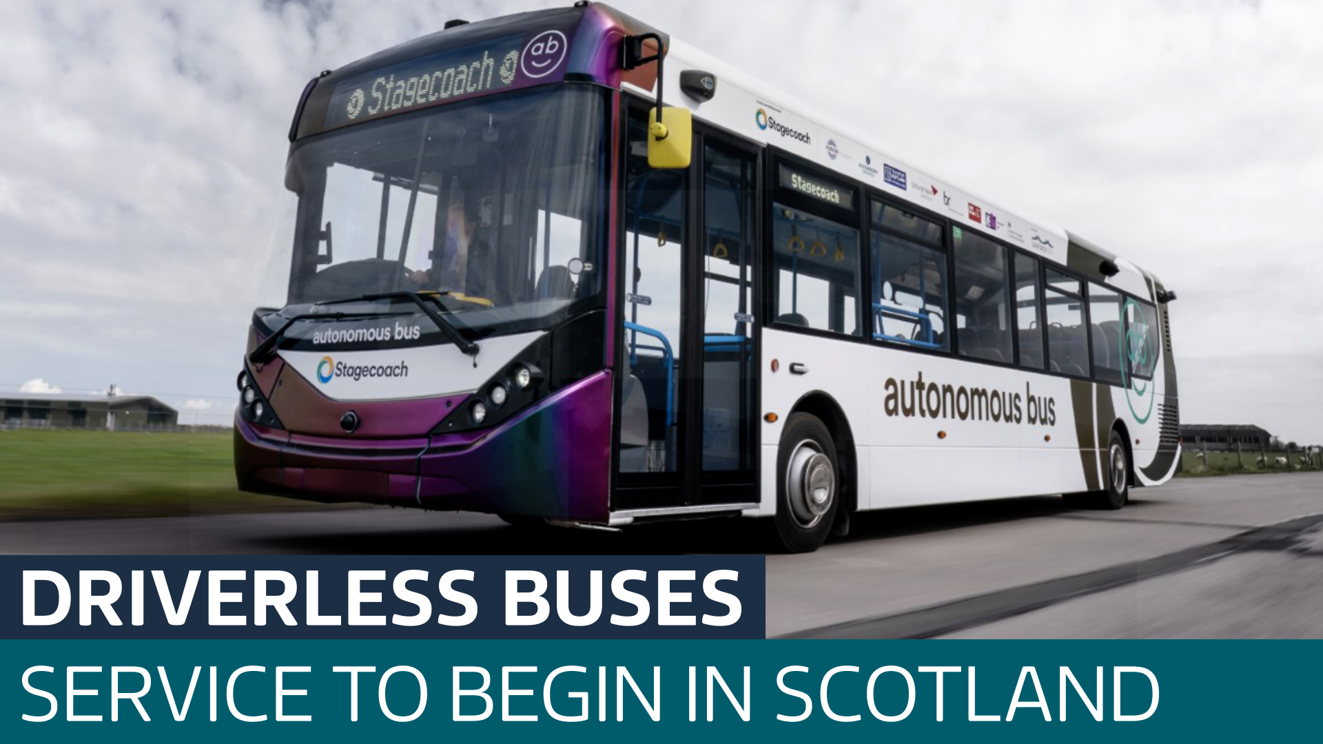 'World's first' driverless bus service to get underway in Scotland ...