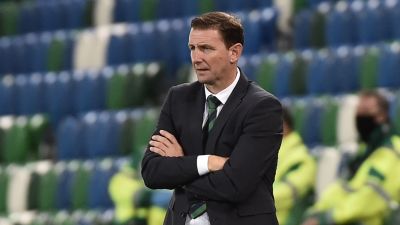 Northern Ireland manager Ian Baraclough. Credit: Pacemaker