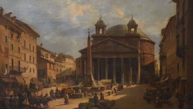 A painting by French artist Jean-Victor Louis Faure is expected to fetch up to £50,000 at auction after it was discovered in a family home