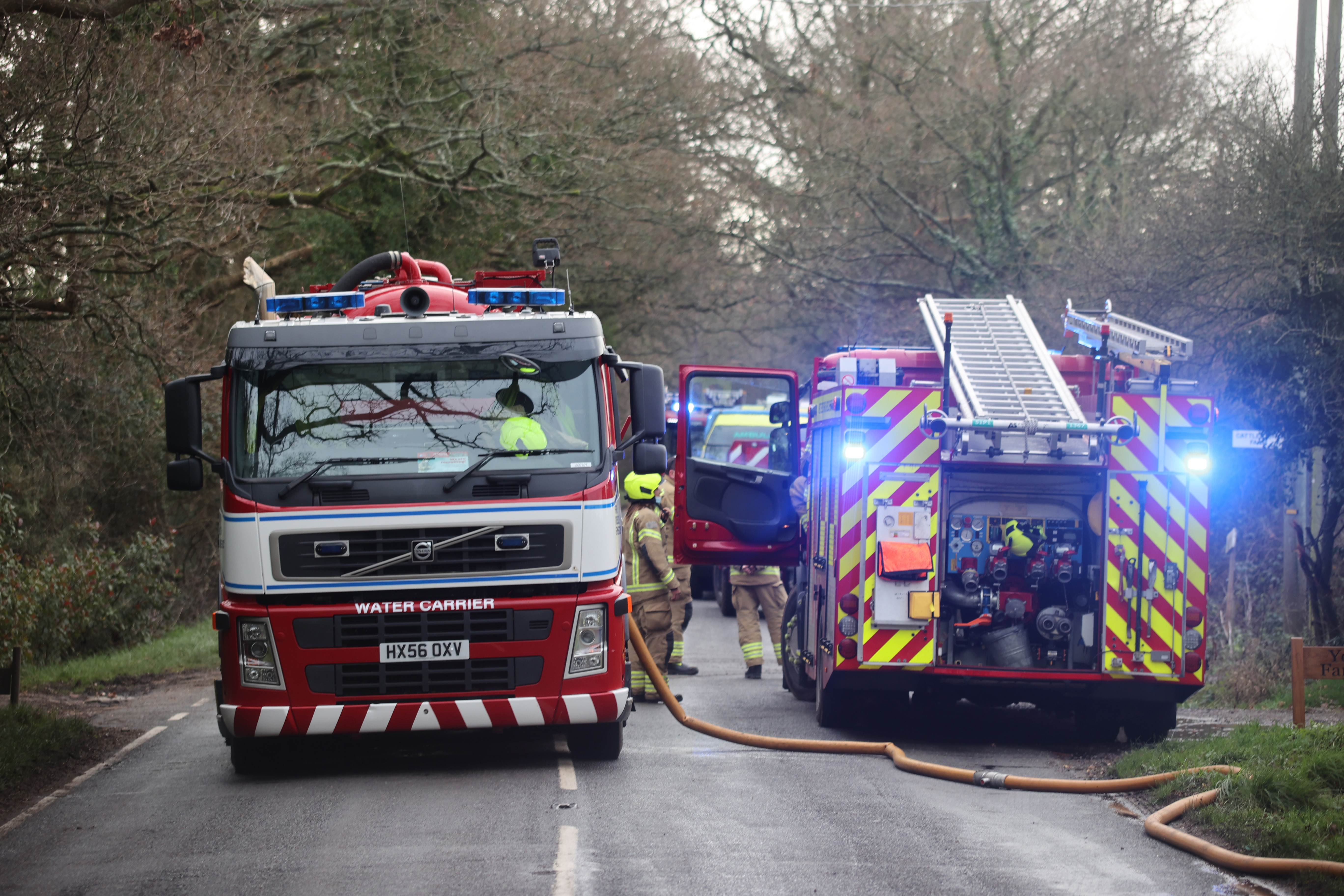 Two people die as their house in West Sussex catches alight | ITV News ...