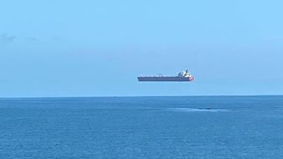 floating ship credit BPM MEDIA / Cornwall Live