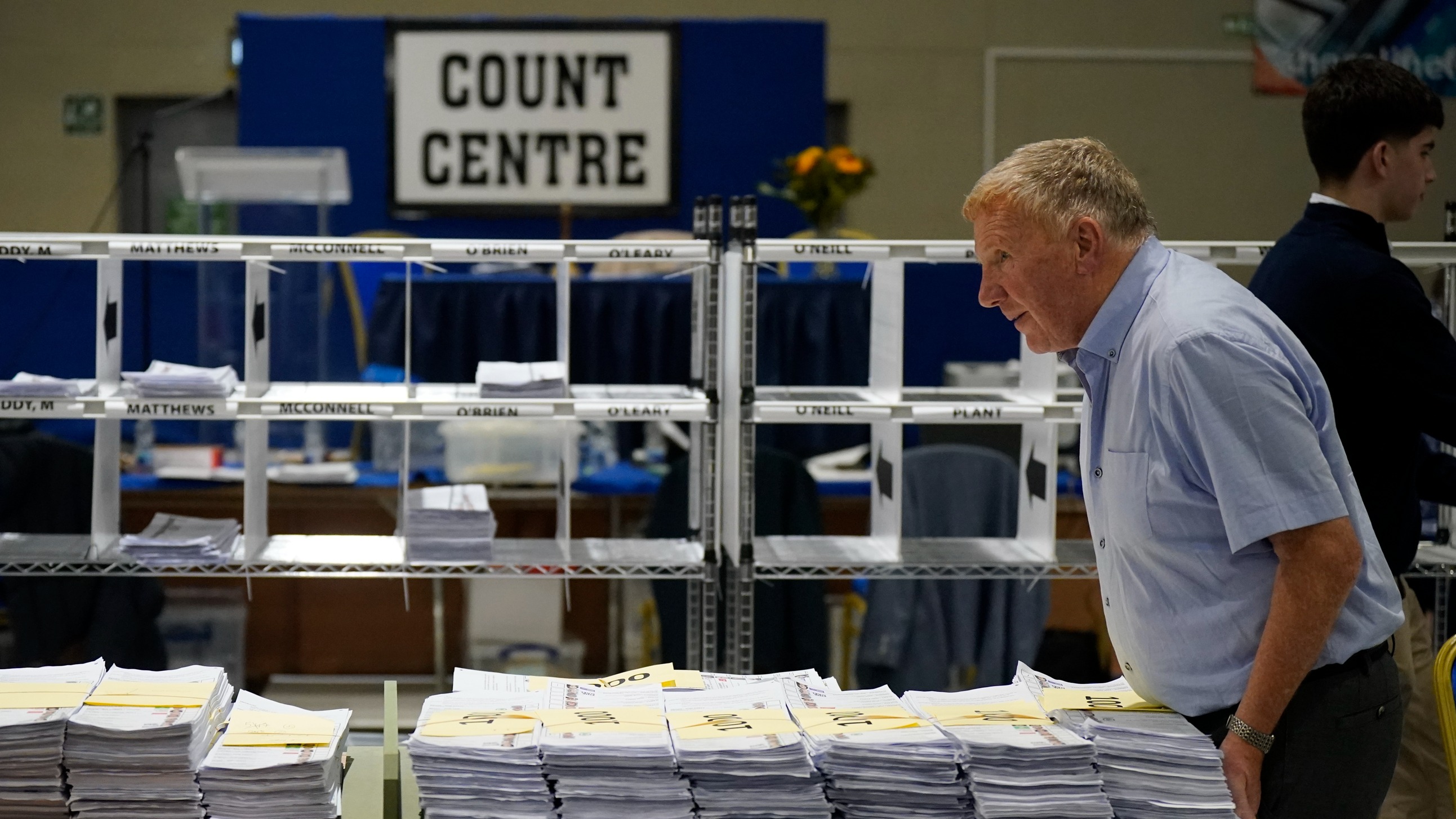 Irish election Vote counting underway as three main parties neckand