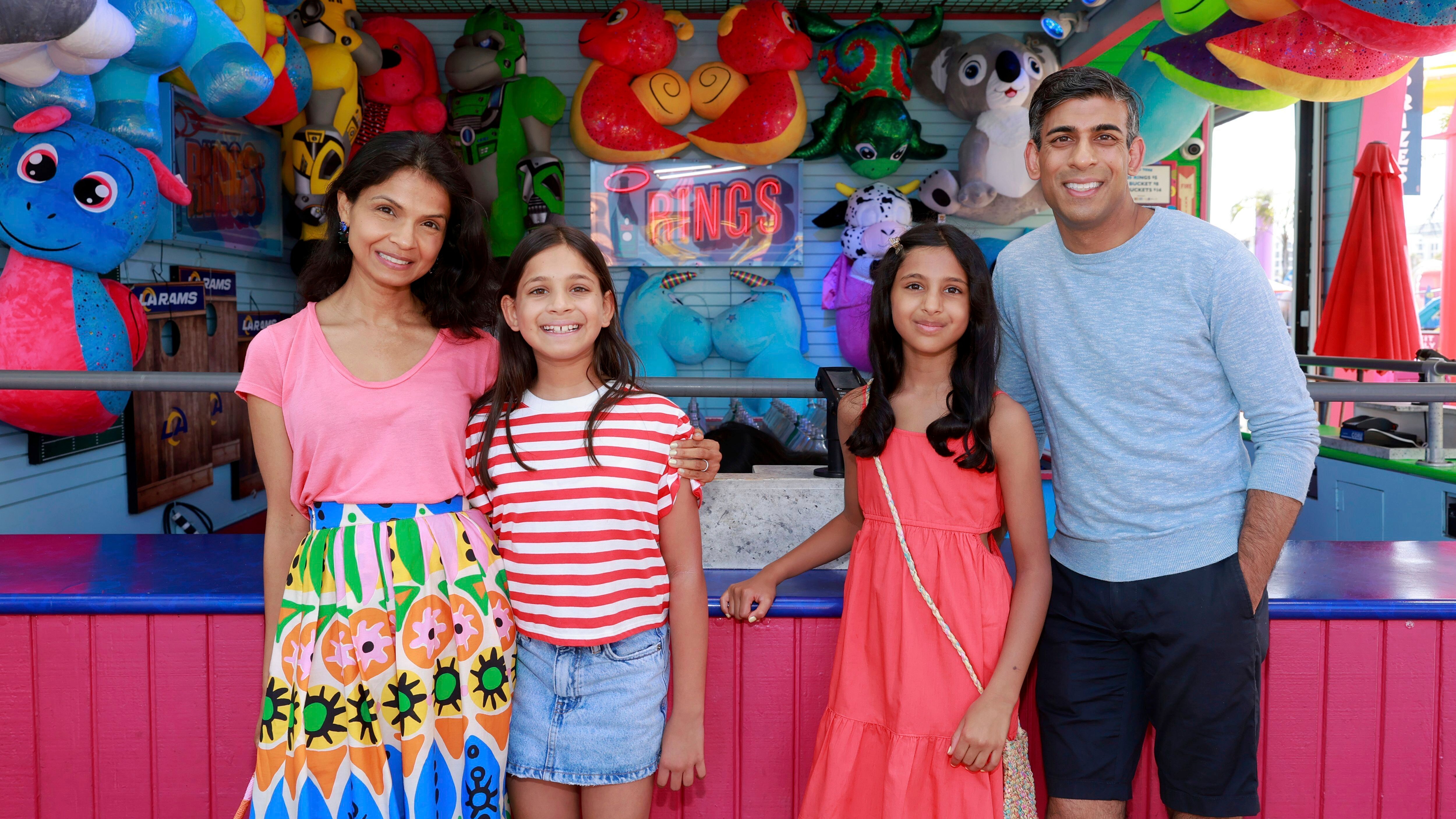 Rishi Sunak seen on California summer holiday with family ITV News