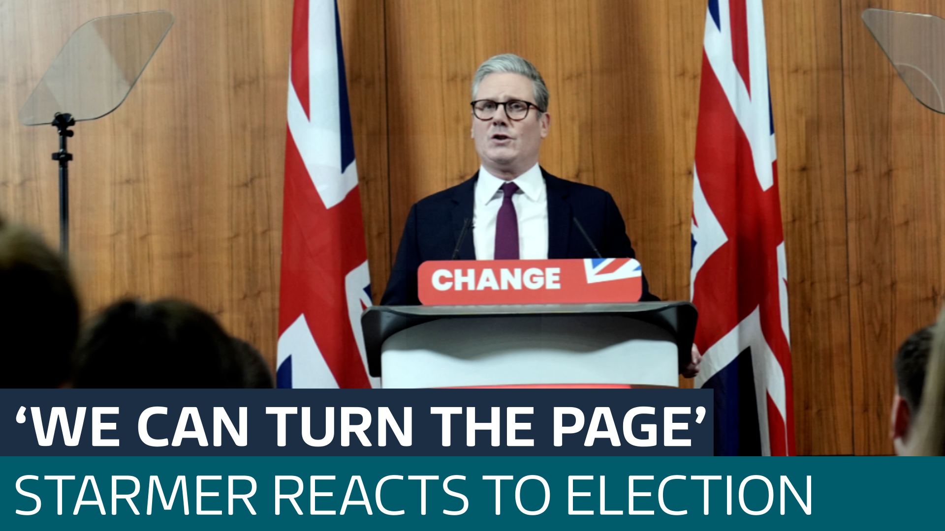 Labour leader Sir Keir Starmer responds to General Election ...