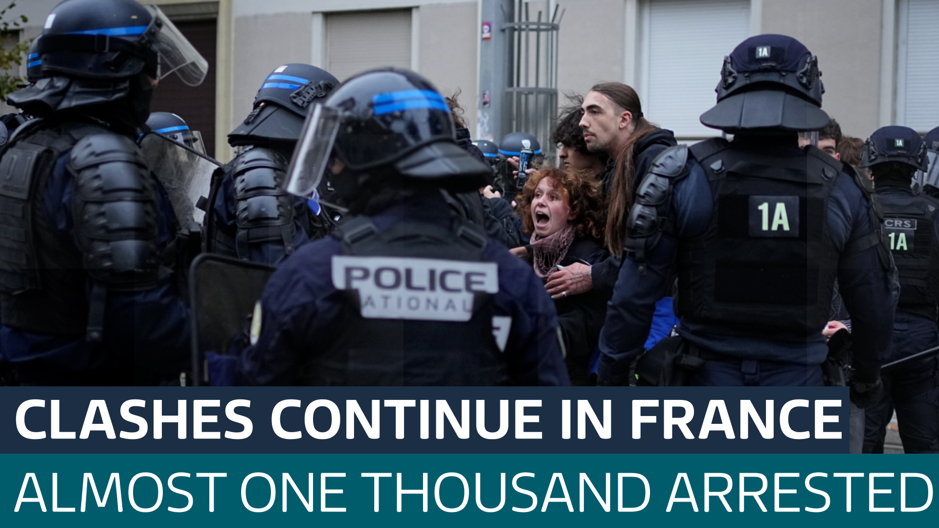 More than 400,000 turn out to protest across France - Latest From ITV News