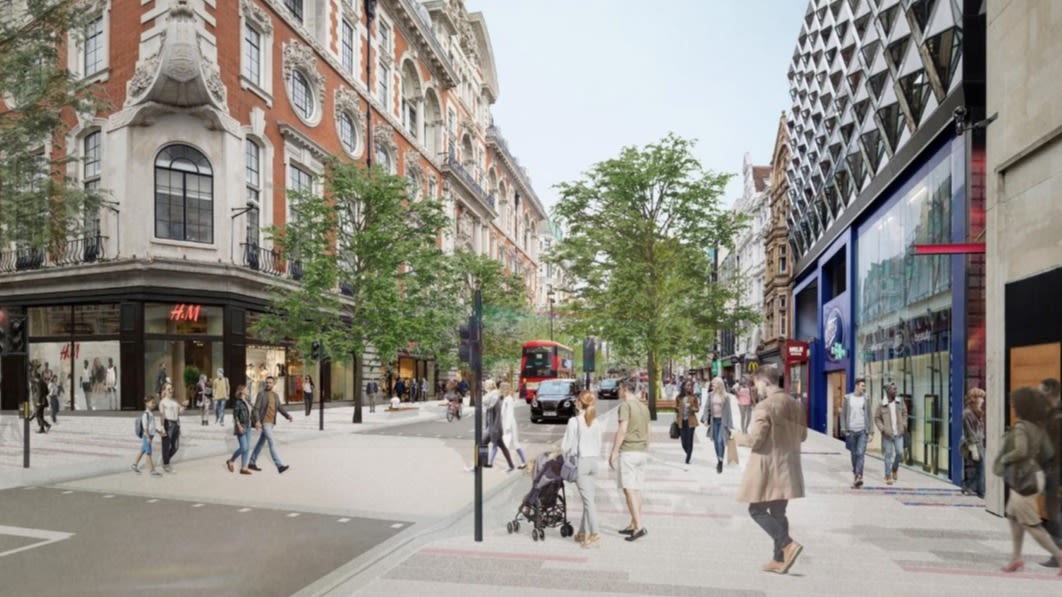 Oxford Street's 2022 transformation unveiled
