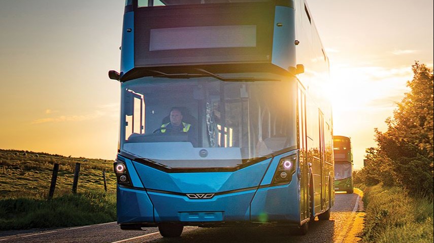 Wrigtbus secures new £3m deal for 18 zero emission buses to be built in Ballymena UTV ITV News