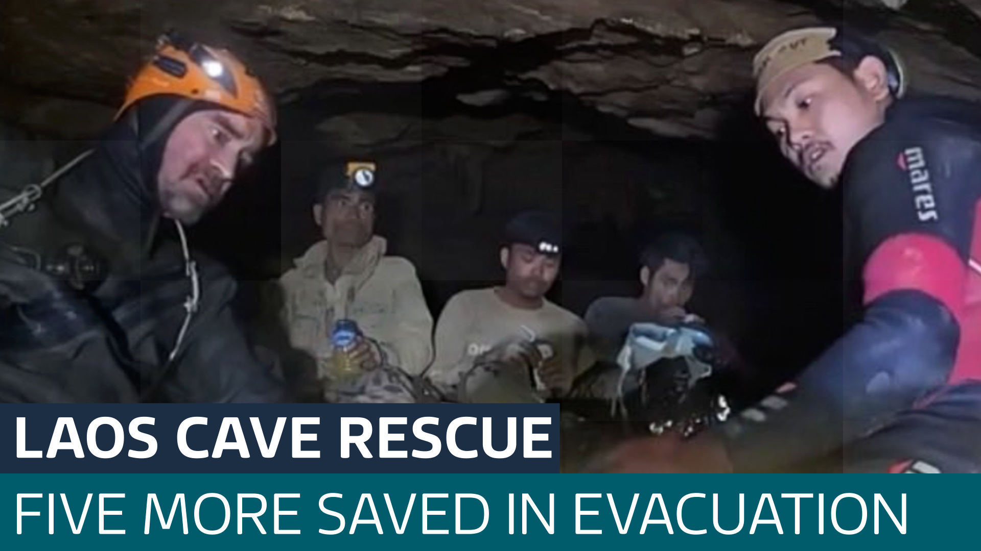Five more villagers in Laos saved from flooded cave in daring rescue operation - Latest From ITV News