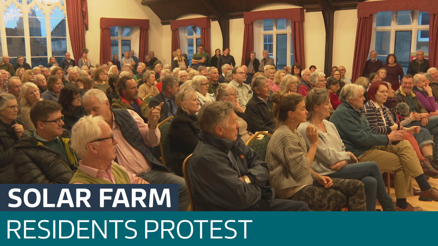 Malmesbury residents oppose solar farm plans - Latest From ITV News