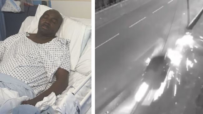 Stephen Andoh recovering after being hit by a speeding car