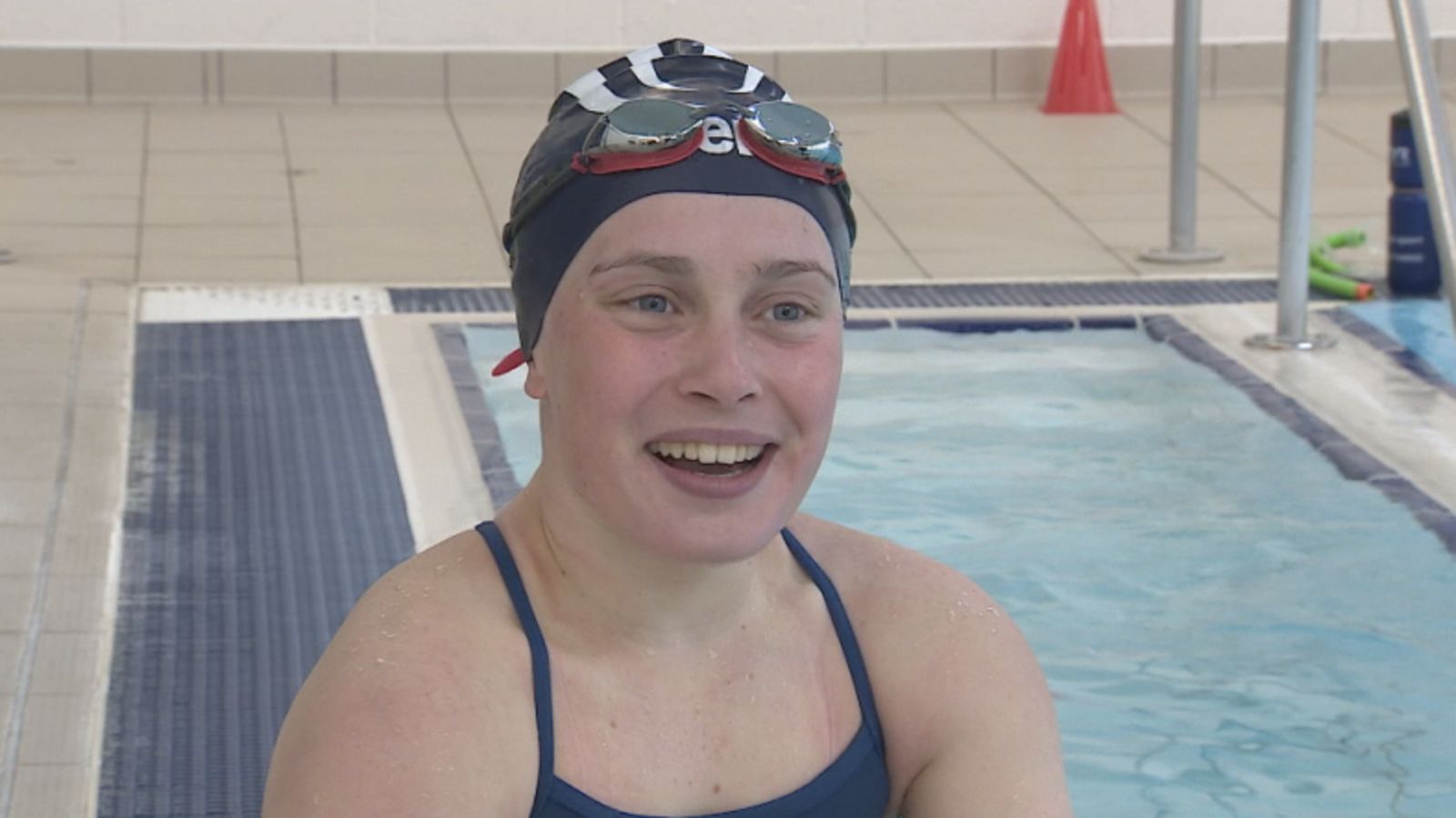Ellie Pool Northampton's Paralympic star Ellie Robinson is thrilled to be back in ...