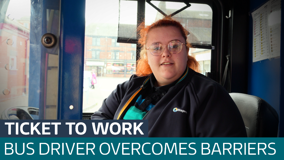 Woman overcomes learning disabilities to become a bus driver - Latest ...