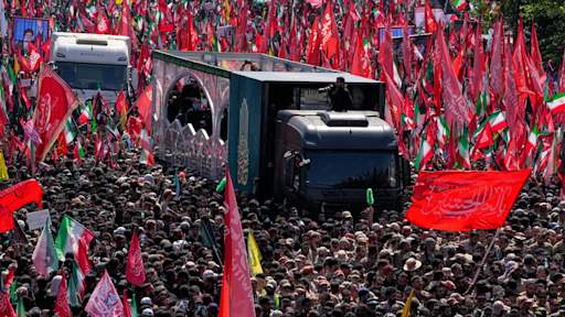Khamenei's funeral used to project strength as country faces uncertain future