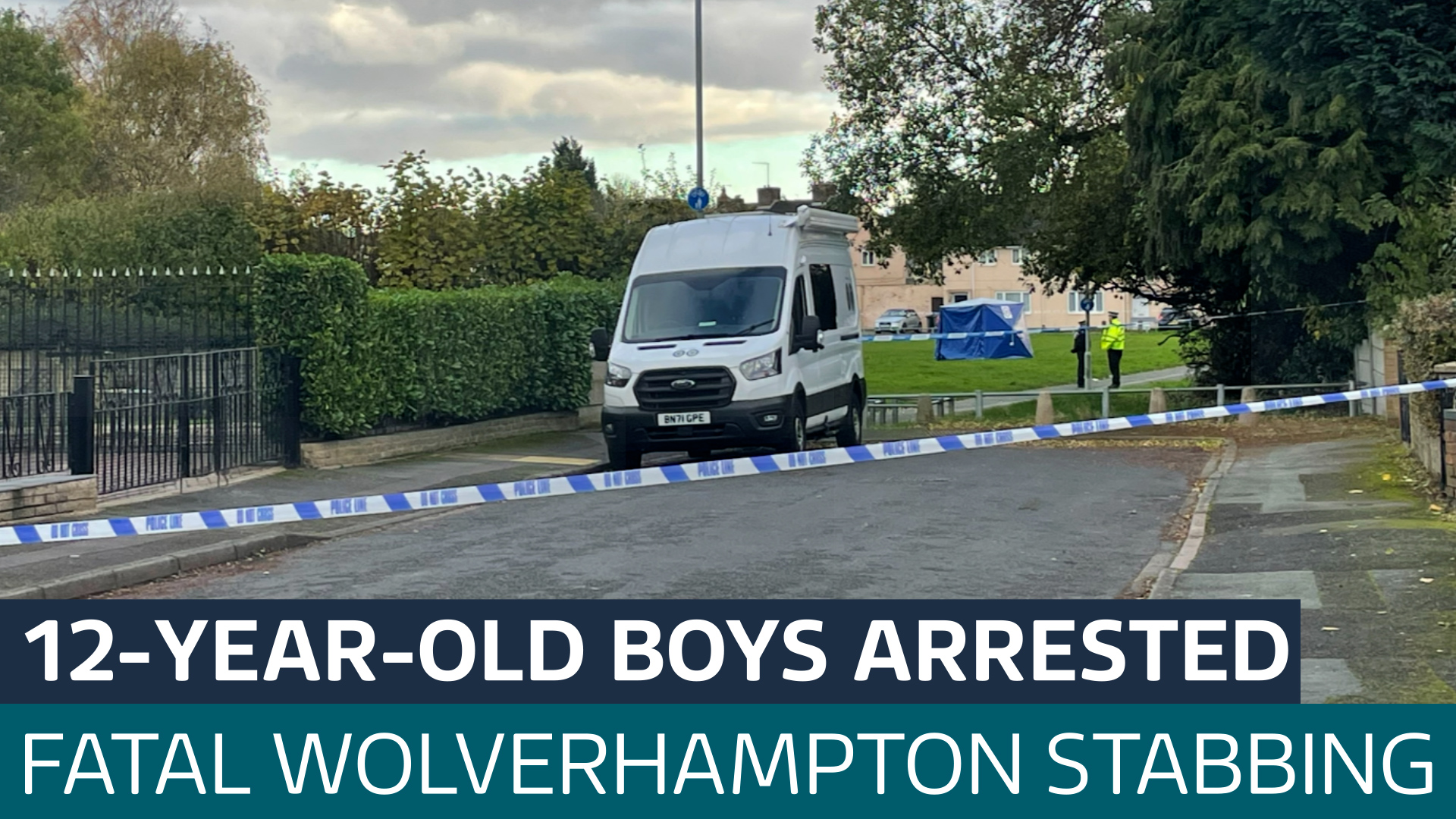 Two 12-year-olds arrested on suspicion of murder after Wolverhampton ...