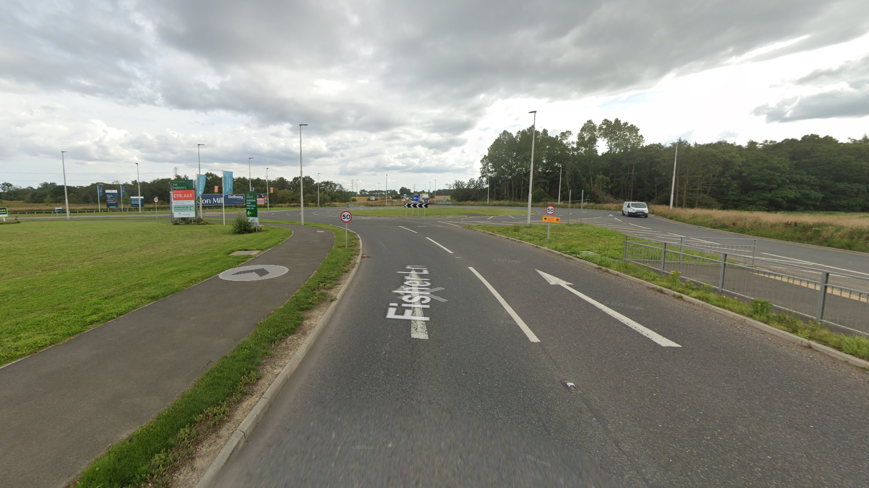 A1172 in Cramlington partially closed for rest of week after two