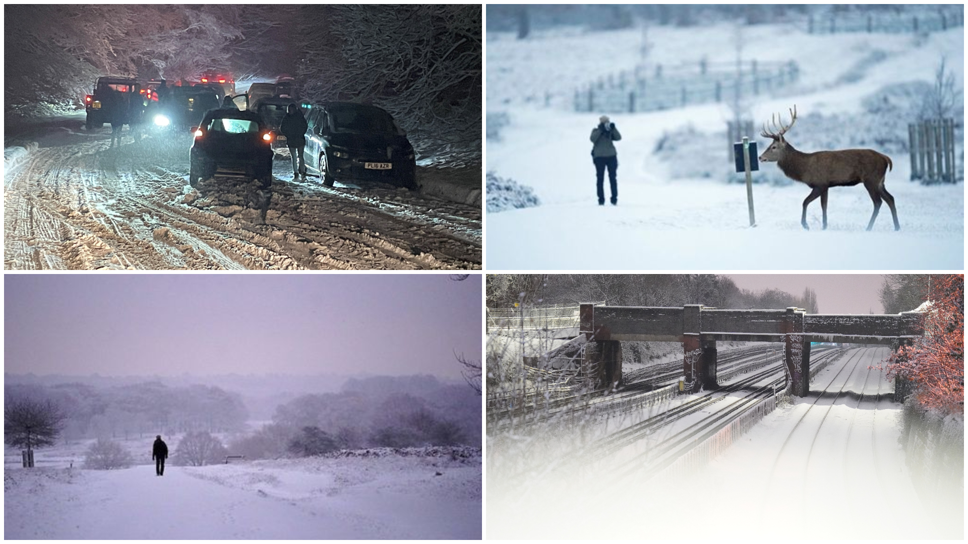 More Snow Forecast To Blanket UK As Ice Sparks Travel Disruption On ...