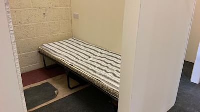 homeless pods